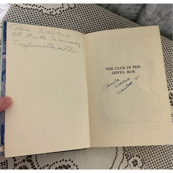 1943 The Clue in the Jewel Box Book by Carolyn Keene - Picture 4 of 6